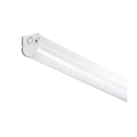 S18341 Lumilife LED IP20 30W 5ft (1500mm) Screwless Hinged Batten (Single) - Cool White (4000K)