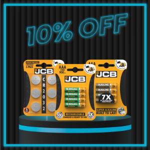 10% off Batteries